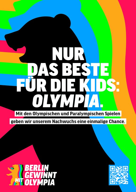 Kampagnenmotiv "Berlin gewinnt mit Olympia"