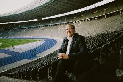 Timo Rohwedder, Geschäftsführer der Olympiastadion Berlin GmbH
