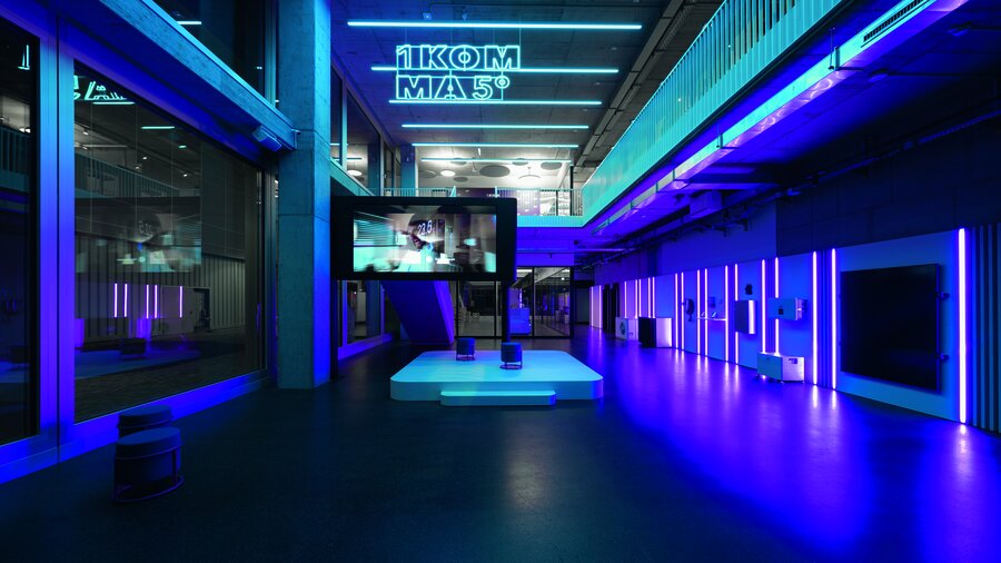 Blick ins TechLab in Berlin von 1Komma5°