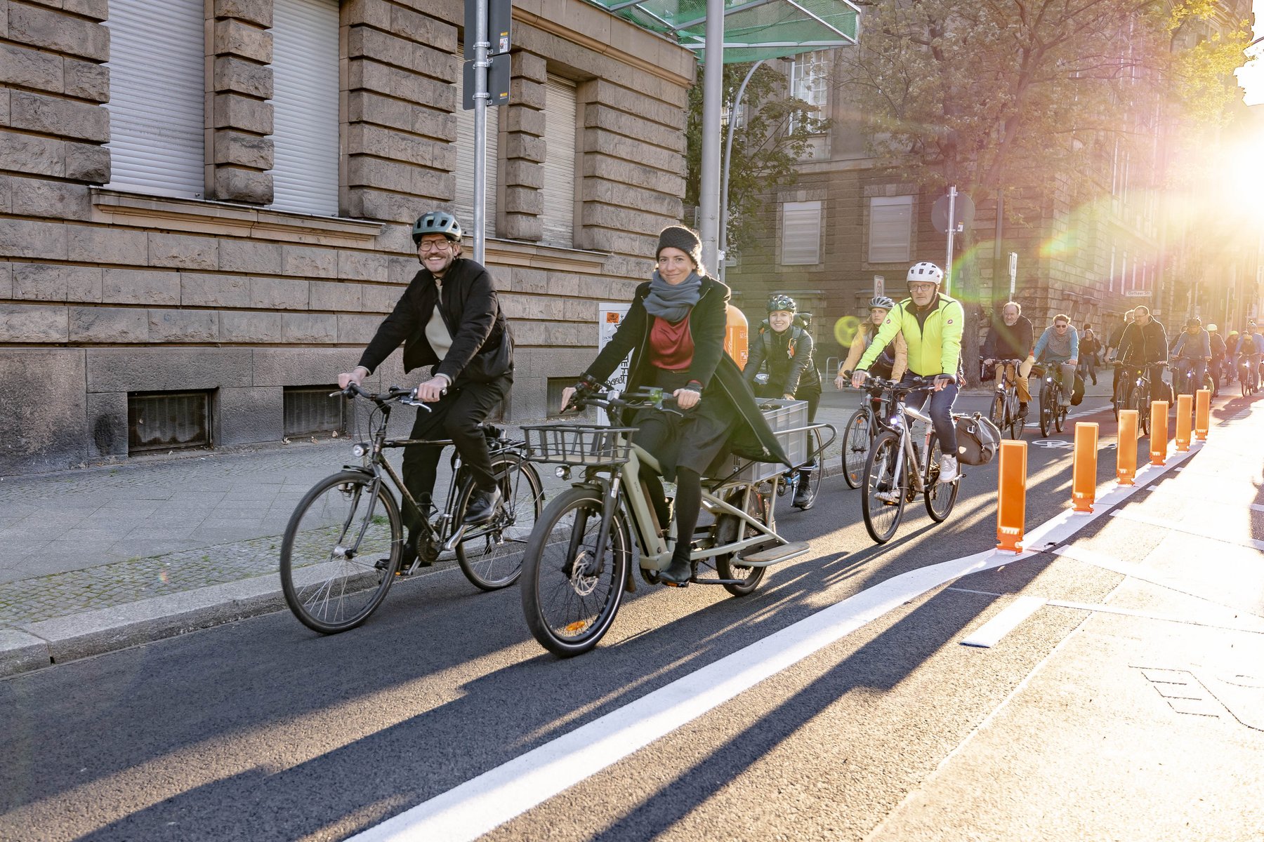 Fahrrad, Lieferverkehr, Mobilitätswende, Fahrradweg 