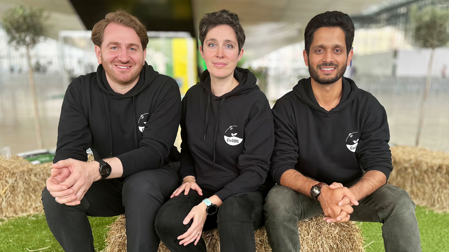 Die drei Gründer:innen des Startups sind zwei Männer und eine Frau. 