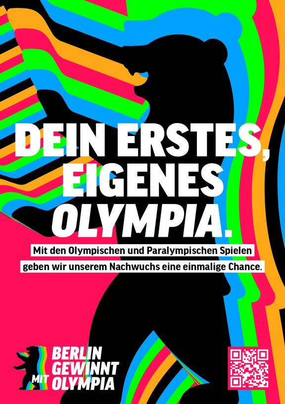 Kampagnenmotiv "Berlin gewinnt mit Olympia"