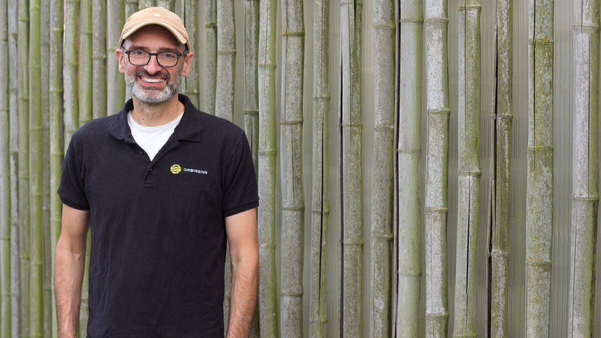 Der Orbisens Co-CEO Lamping.