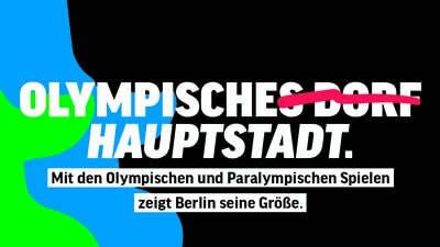 Kampagnenmotiv "Berlin gewinnt mit Olympia"