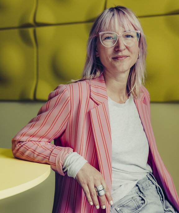 Finetech-Geschäftsführerin Carlotta Baumann