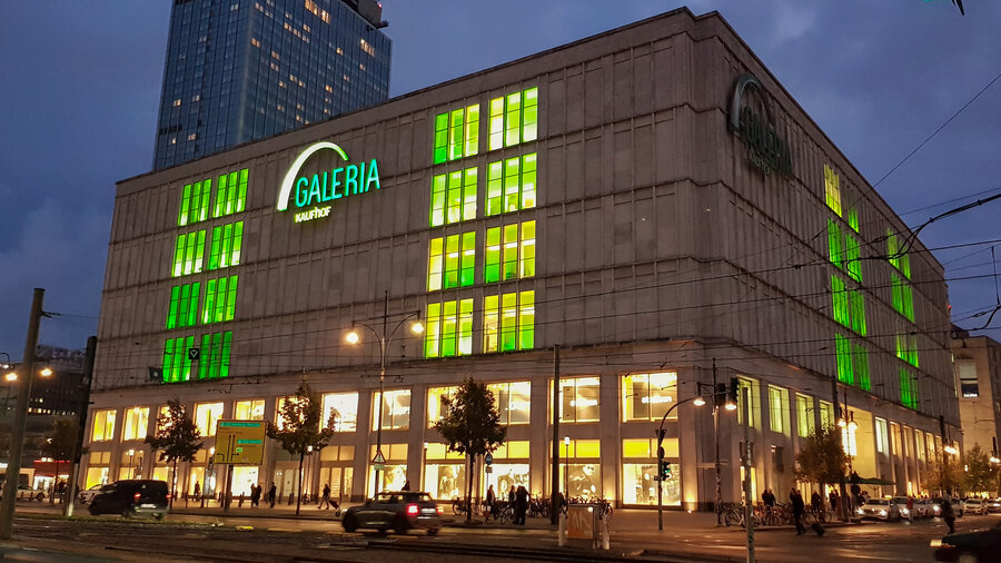 Foto von einem Galeria Kaufhof Gebäude