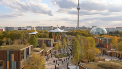 Beispielfoto von der Expo 2035 in Berlin