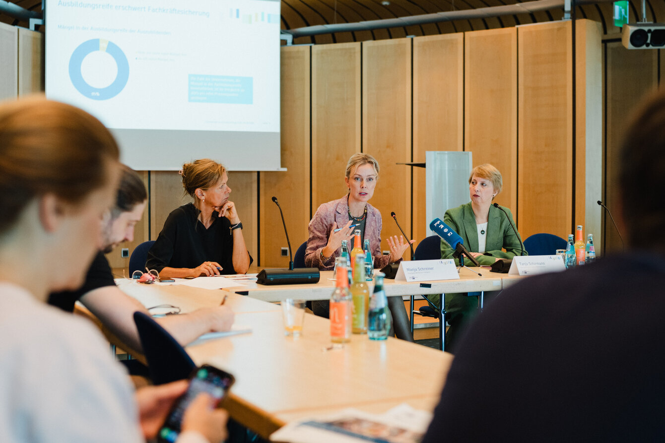 Pressekonferenz der IHK Berlin