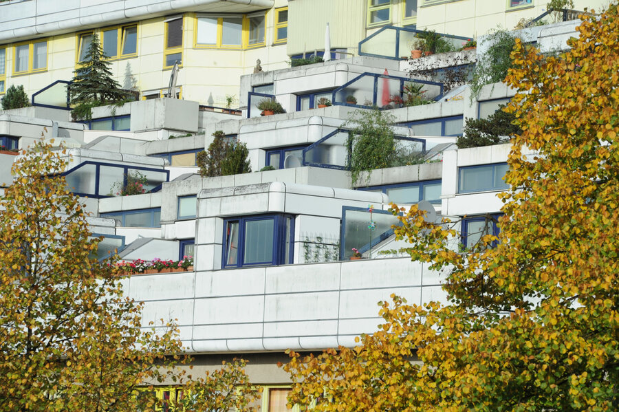 Detailansicht Wohnhaus