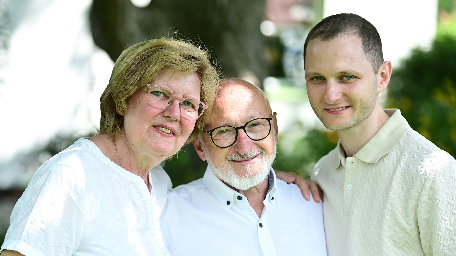 Regina Fichter, Arturo Fichter-Seefeld und Lucas Fichter, Geschäftsführer der Physiopark Berlin GmbH