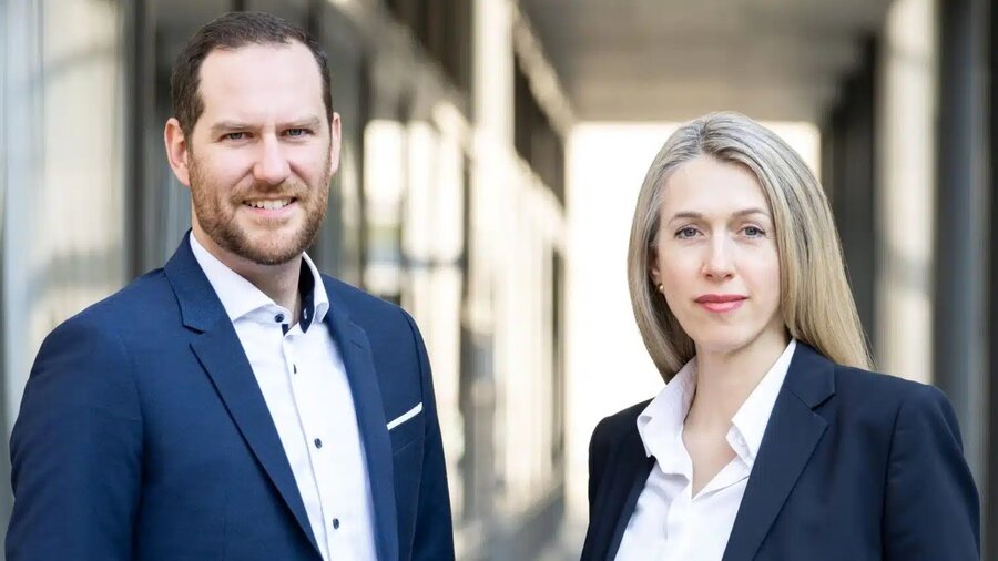 Chris Werner und Bozena Sommerwerk-Zieminski bilden die neue Geschäftsführung der Berliner Stadtwerke.