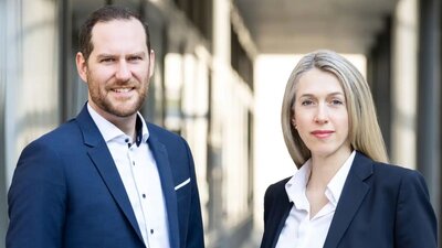Chris Werner und Bozena Sommerwerk-Zieminski bilden die neue Geschäftsführung der Berliner Stadtwerke.