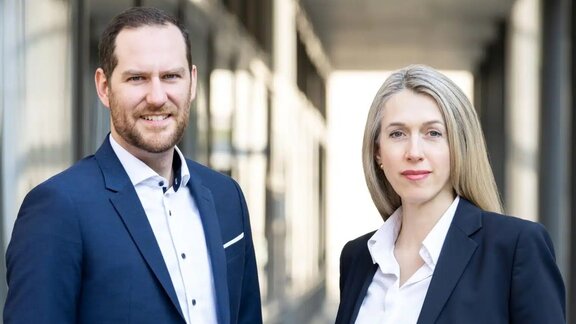 Chris Werner und Bozena Sommerwerk-Zieminski bilden die neue Geschäftsführung der Berliner Stadtwerke.