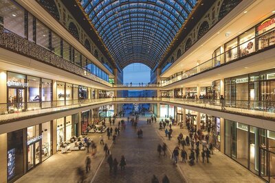 Foto der Mall of Berlin