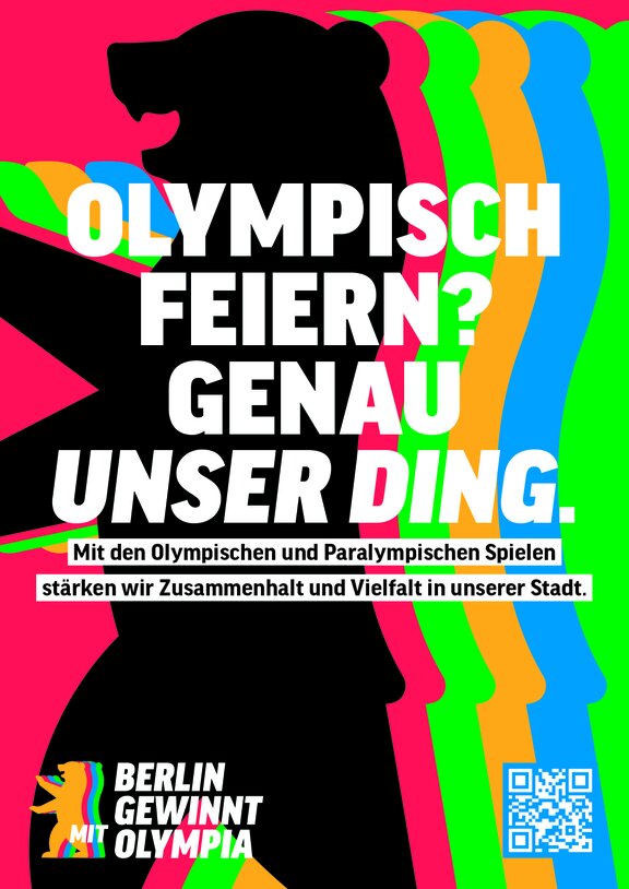 Kampagnenmotiv "Berlin gewinnt mit Olympia"