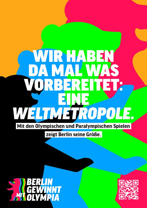 Kampagnenmotiv "Berlin gewinnt mit Olympia"