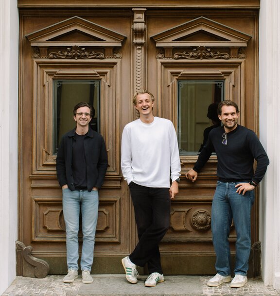 Die GF von Limetax, Christoph Gamon, Christoph Dansard und Maximilian Meyer.