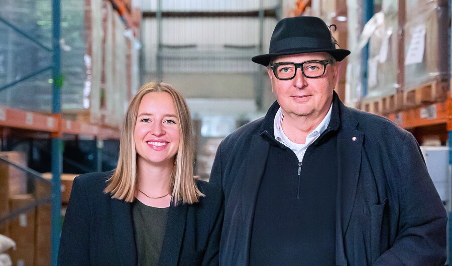 Hannah Selle führt die Biokorntakt Vertriebs GmbH mit ihrem Vater Hans-Friedrich, dem Unternehmensgründer