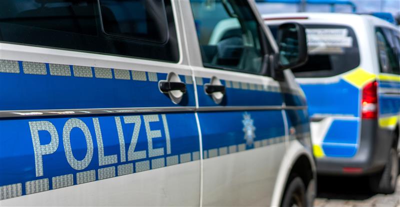 Deutsche Polizeiwagen